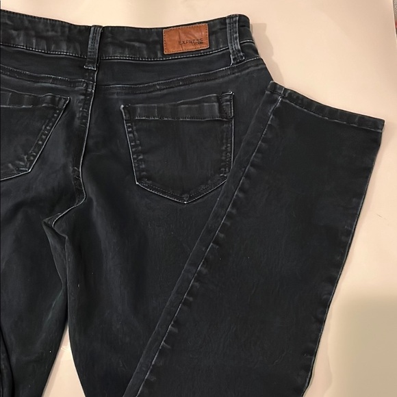 Express Women's Dark Blue Jeans size 8 - Picture 6 of 6